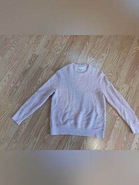 Banana republic light Pink Women's Crewneck Sweater textured size large